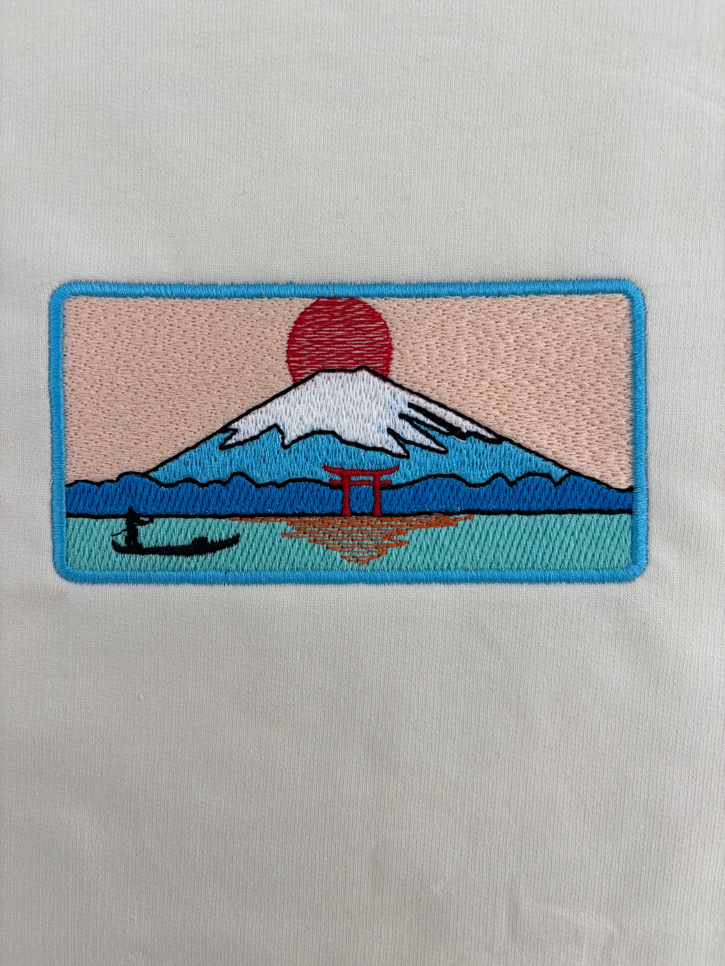 Mountain Sunset Art Oversized T-shirt