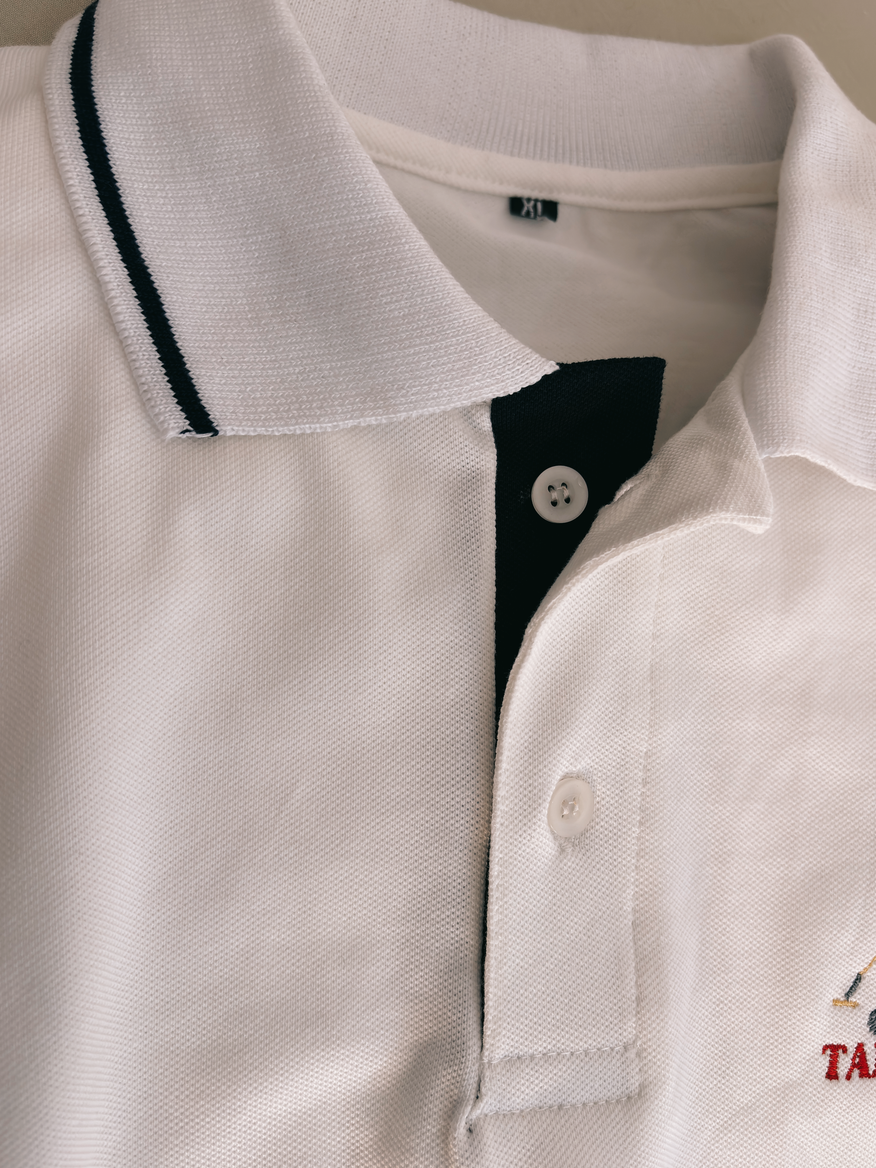 White Elite Polo T-Shirt