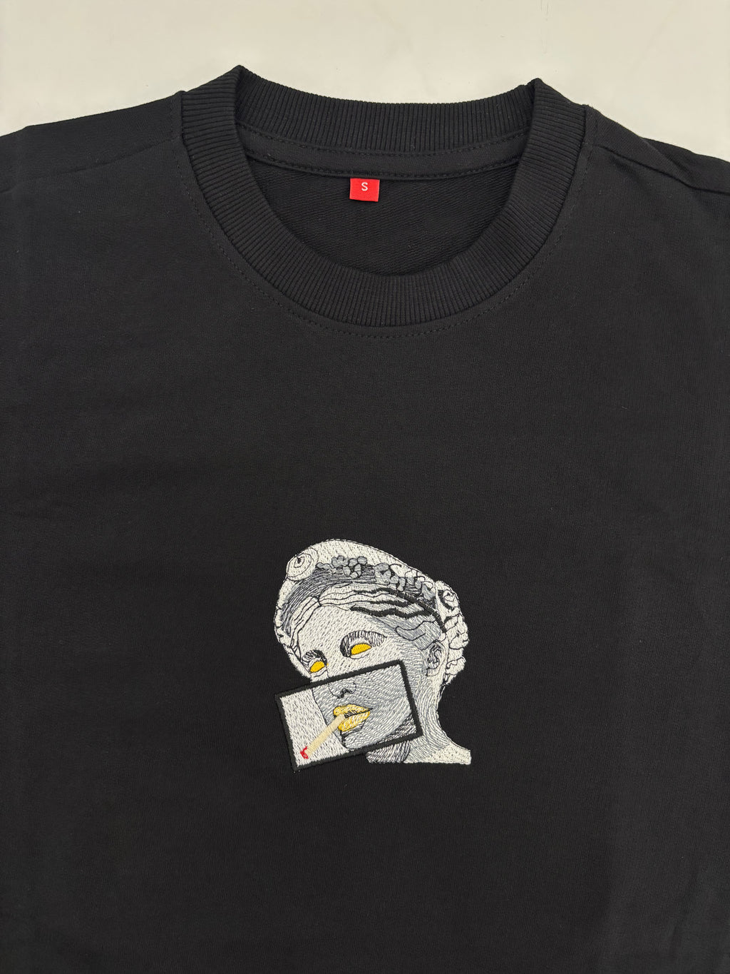 Smak Statue Stitched Oversized T-shirt