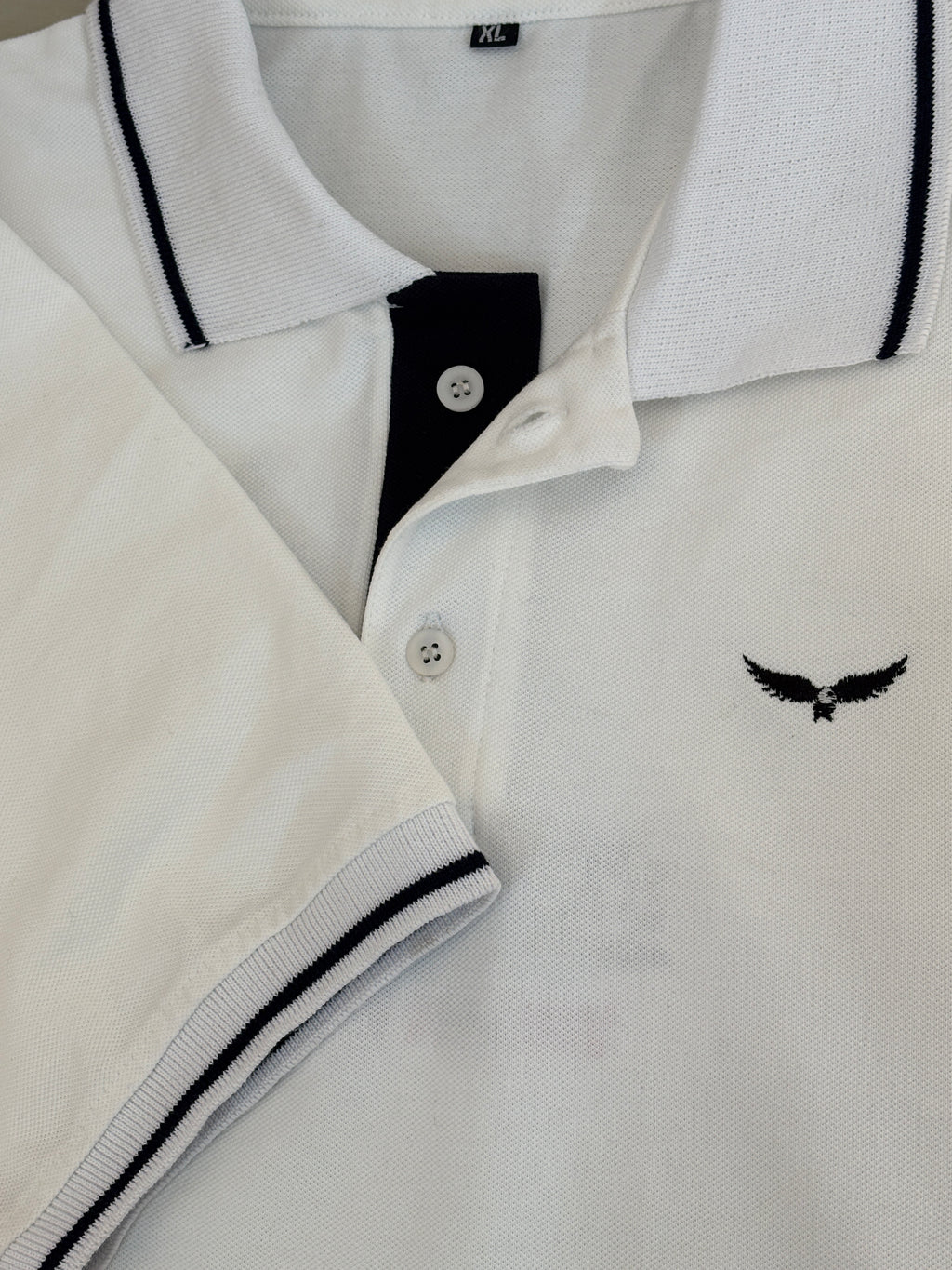 Basic White Polo T-Shirt