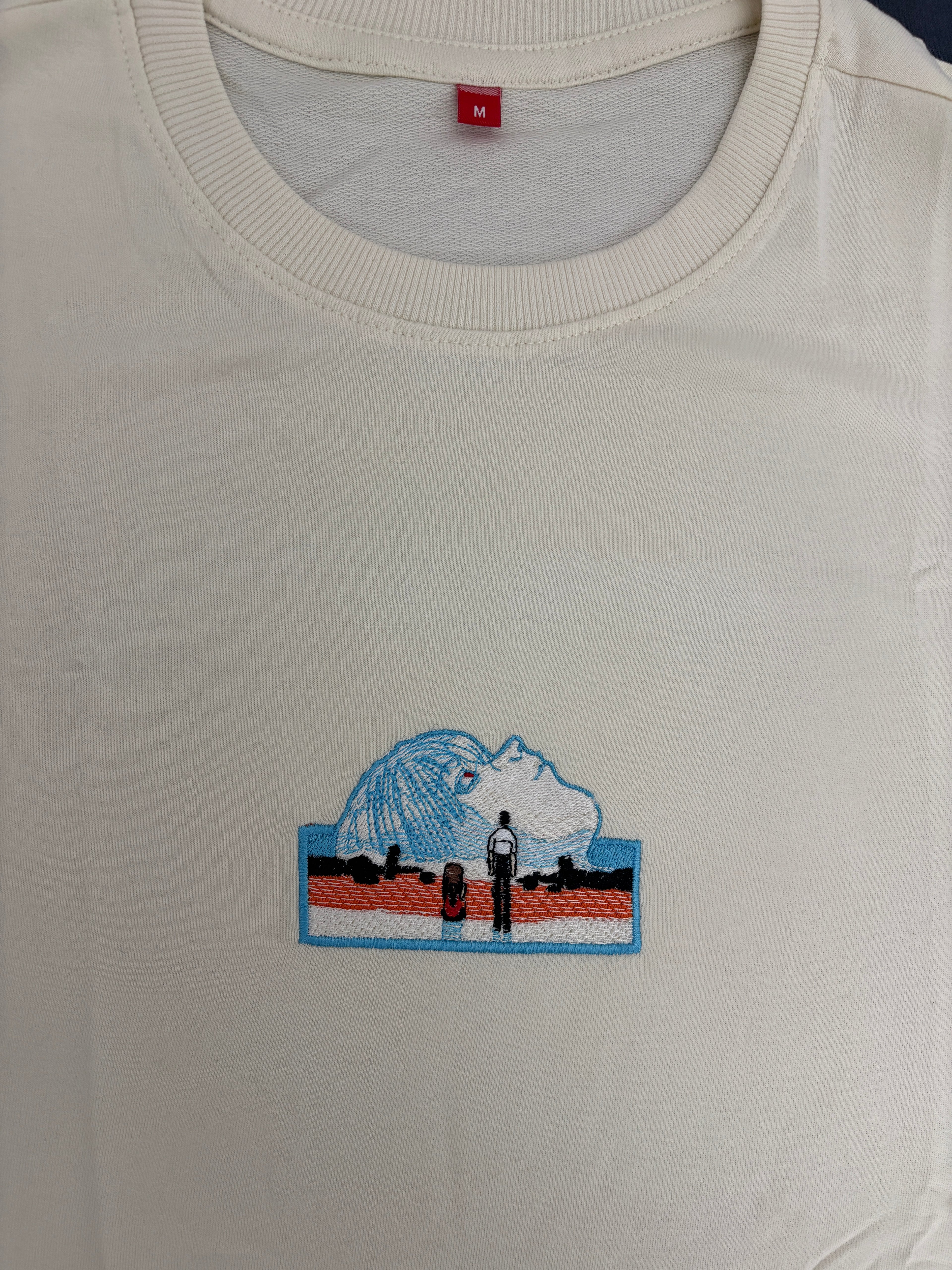 Eva Statue Stitched Oversized T-shirt