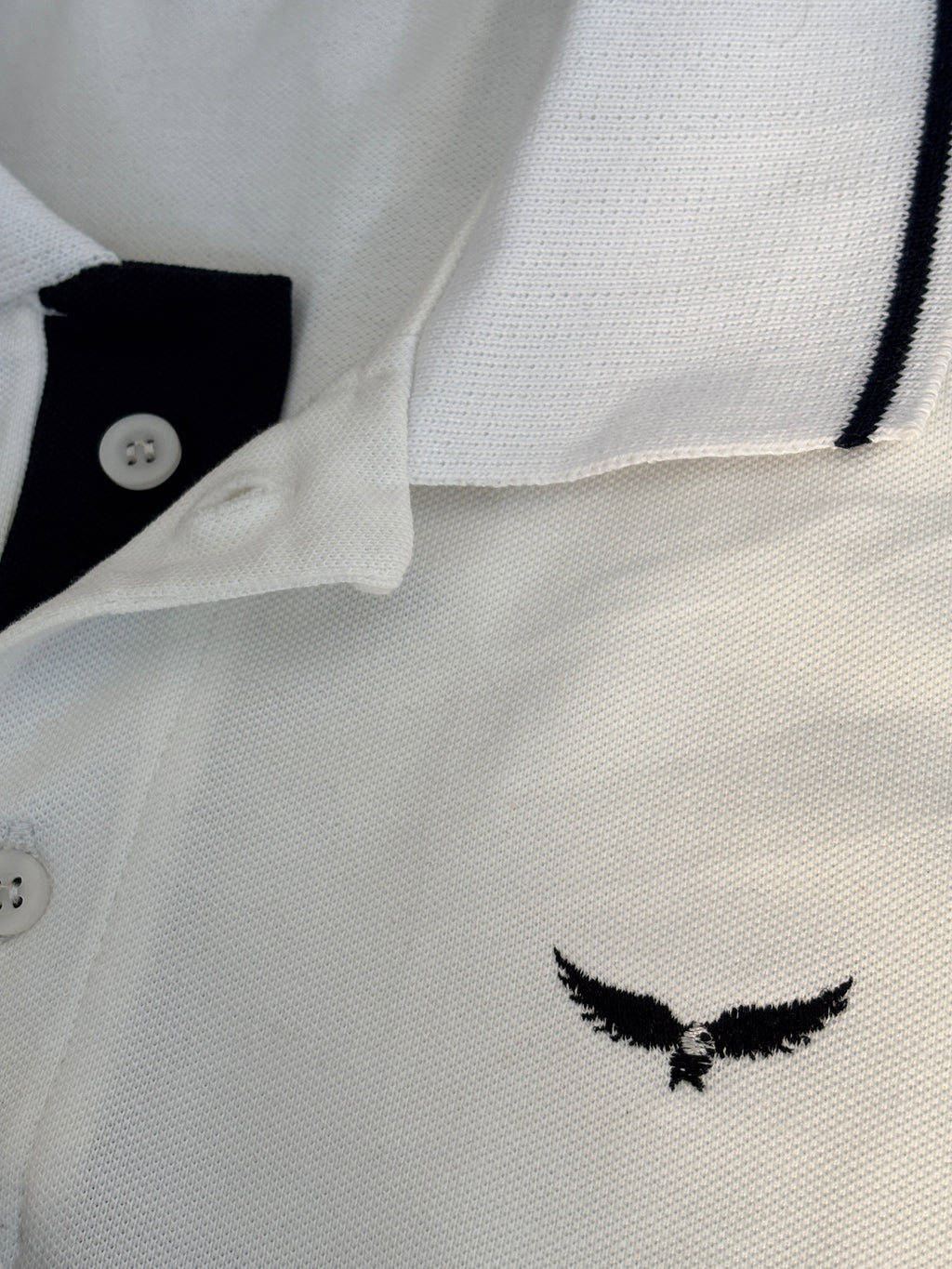 Basic White Polo T-Shirt