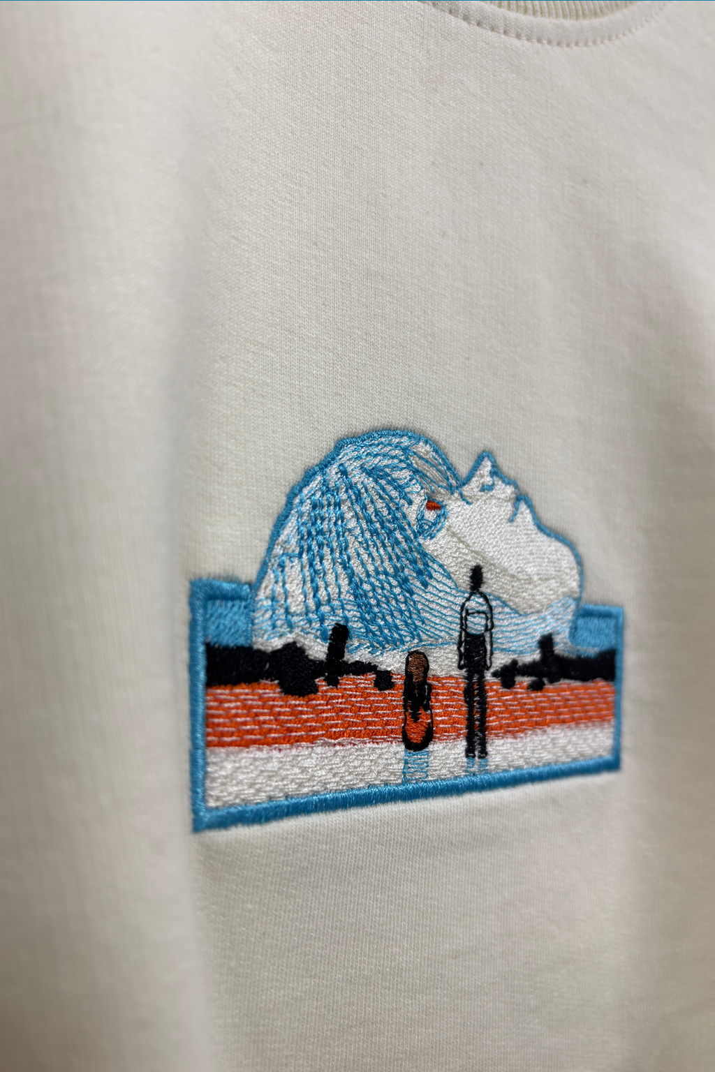 Eva Statue Stitched Oversized T-shirt