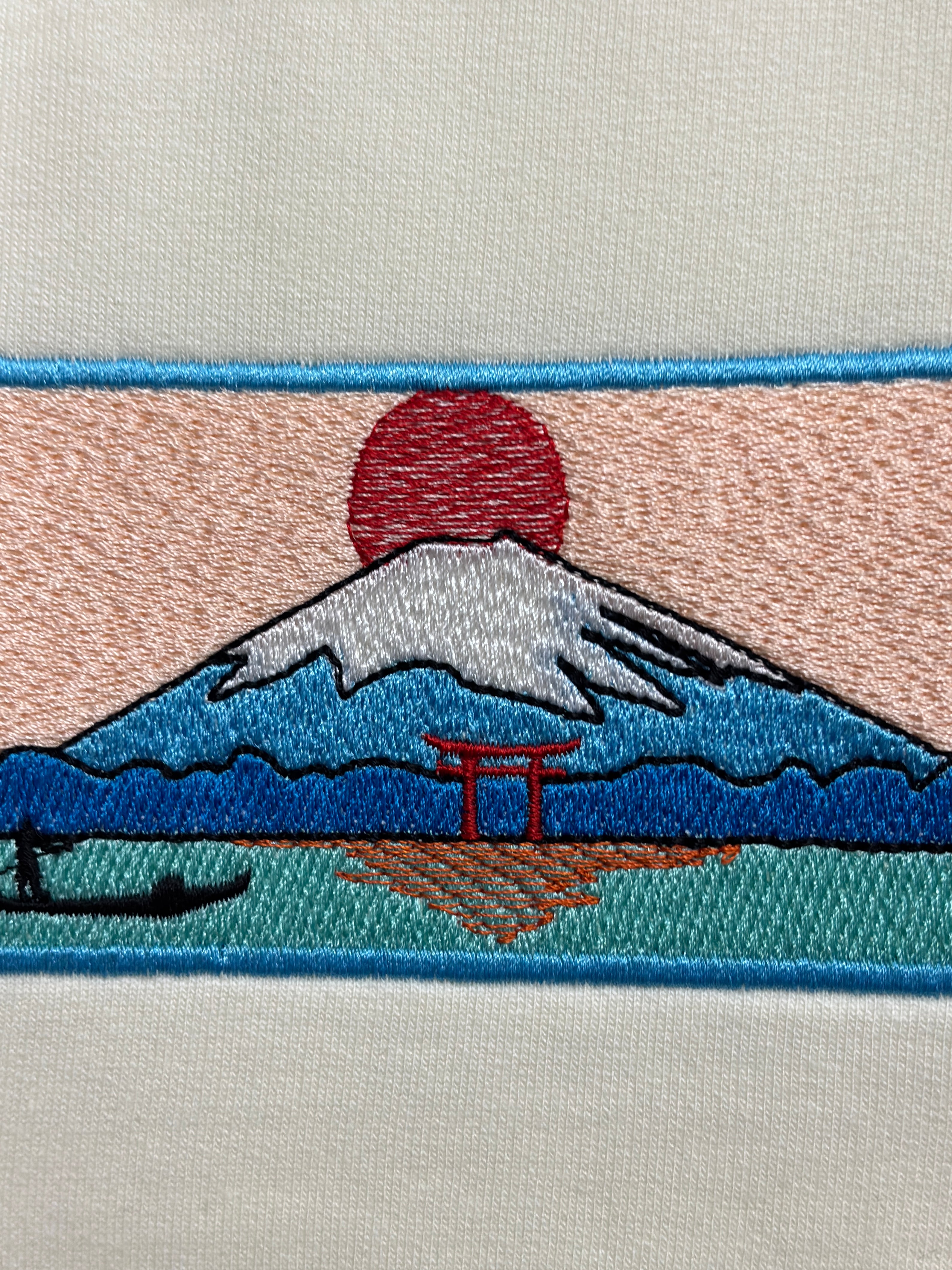 Mountain Sunset Art Oversized T-shirt