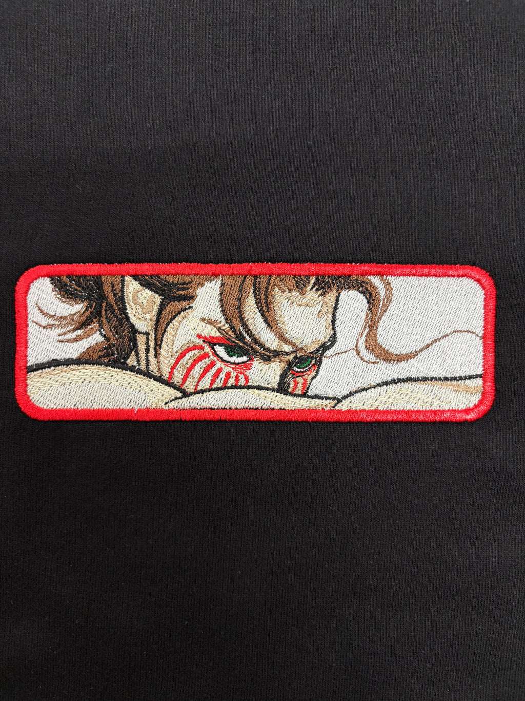 Eren Jaeger Art Black Oversized T-shirt
