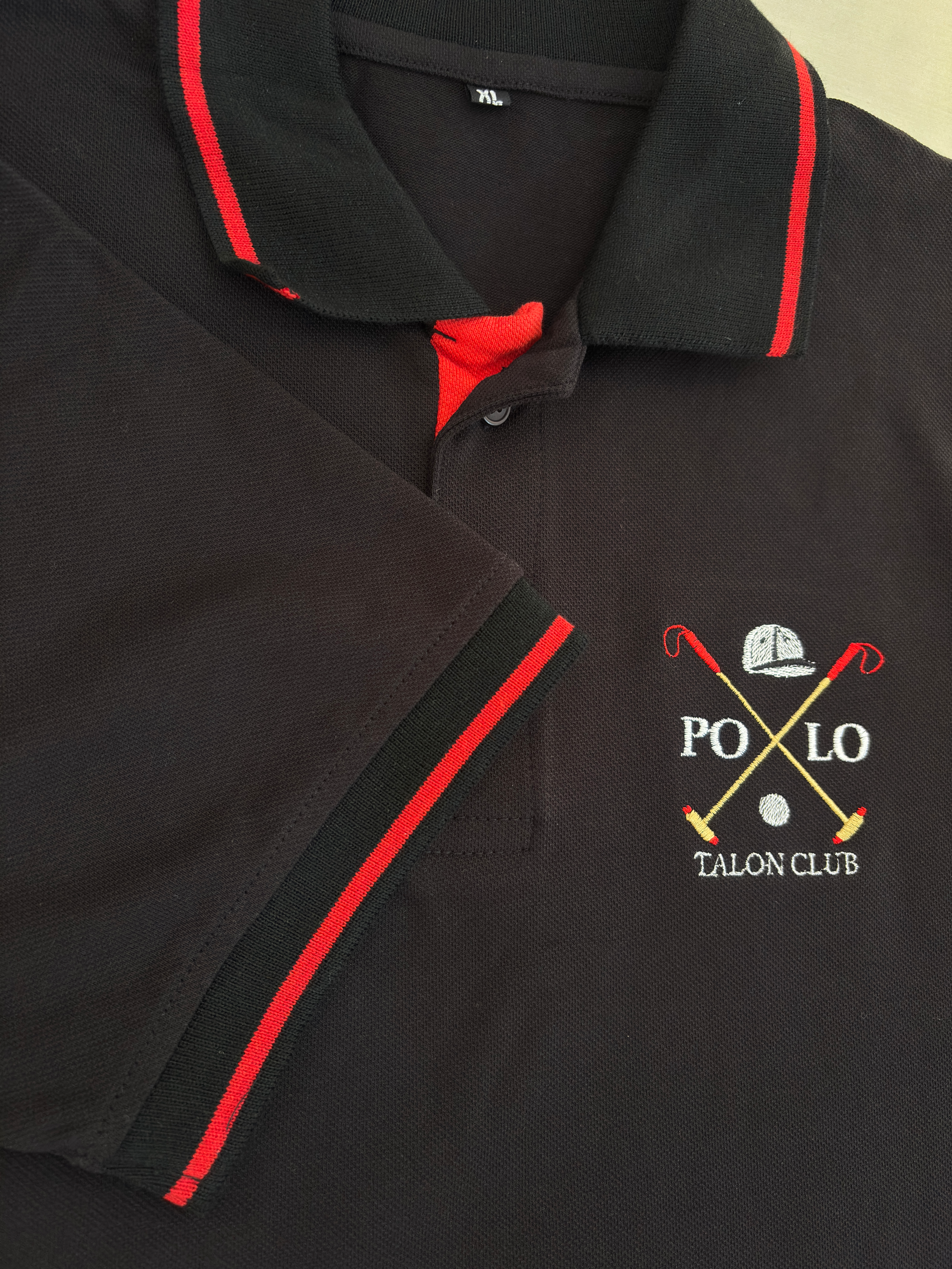 Black Mallet Polo T-Shirt