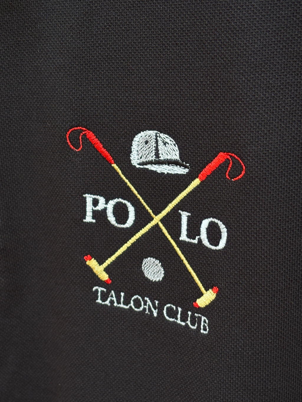 Black Mallet Polo T-Shirt