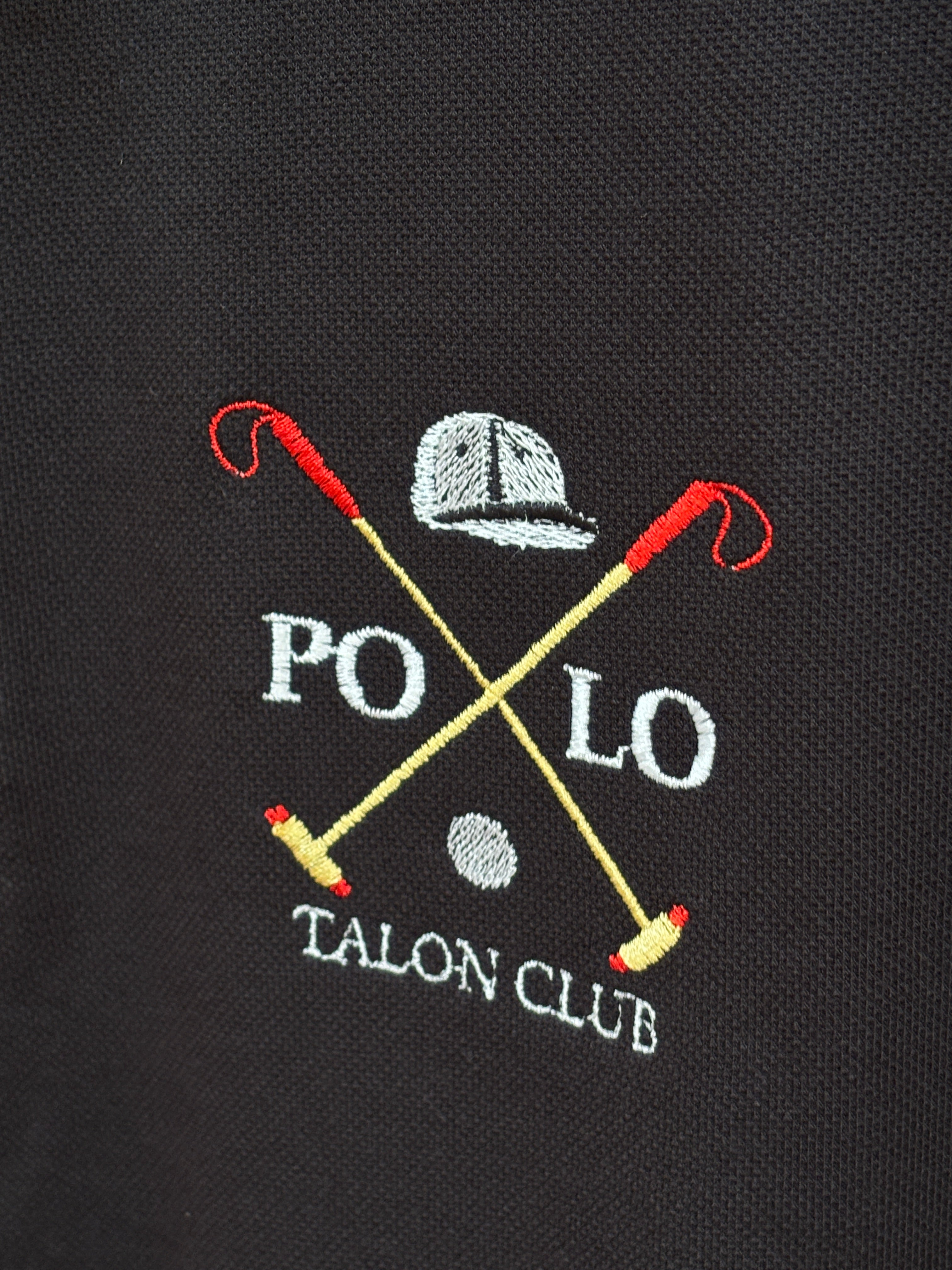 Black Mallet Polo T-Shirt