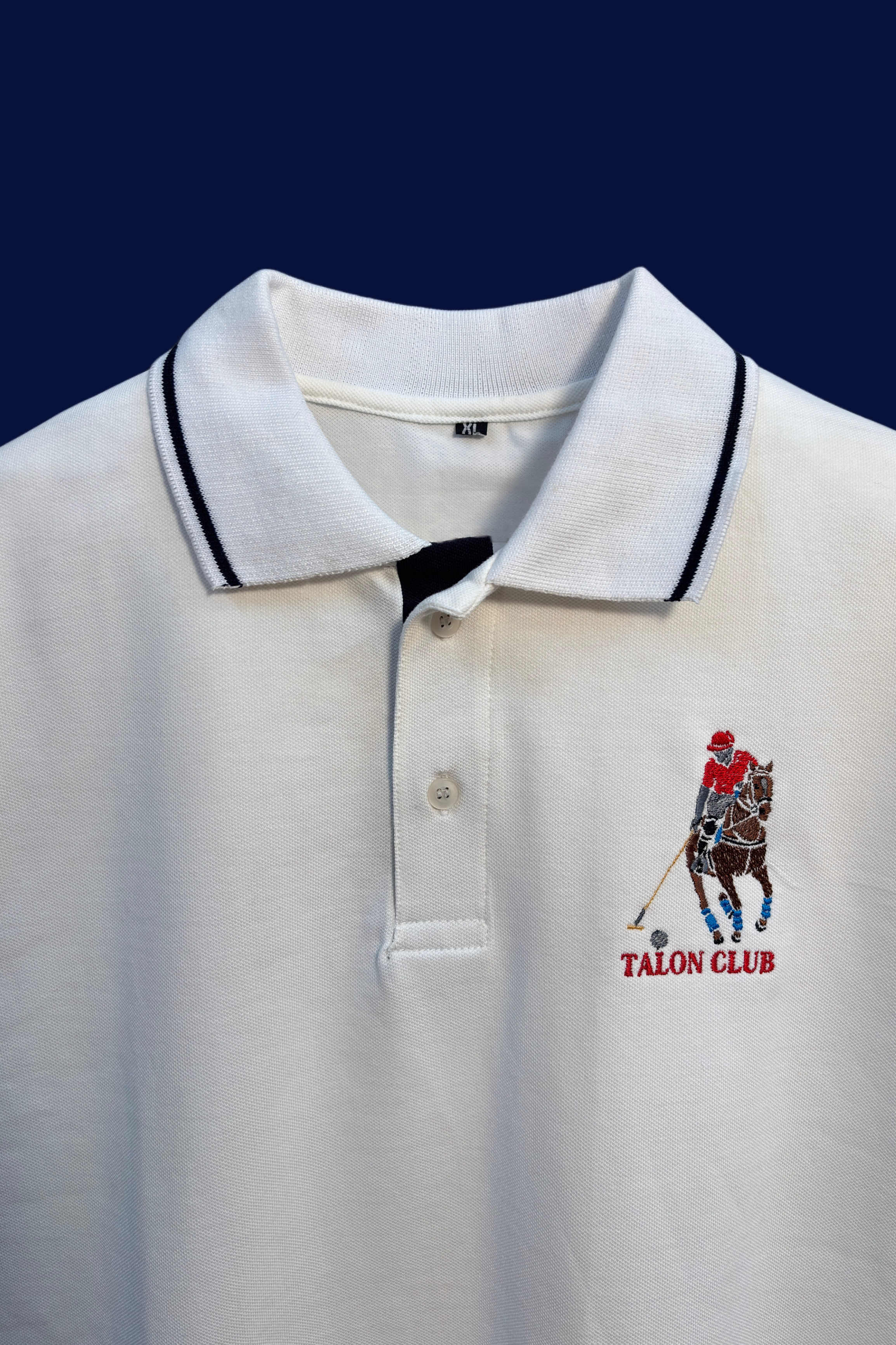 White Elite Polo T-Shirt