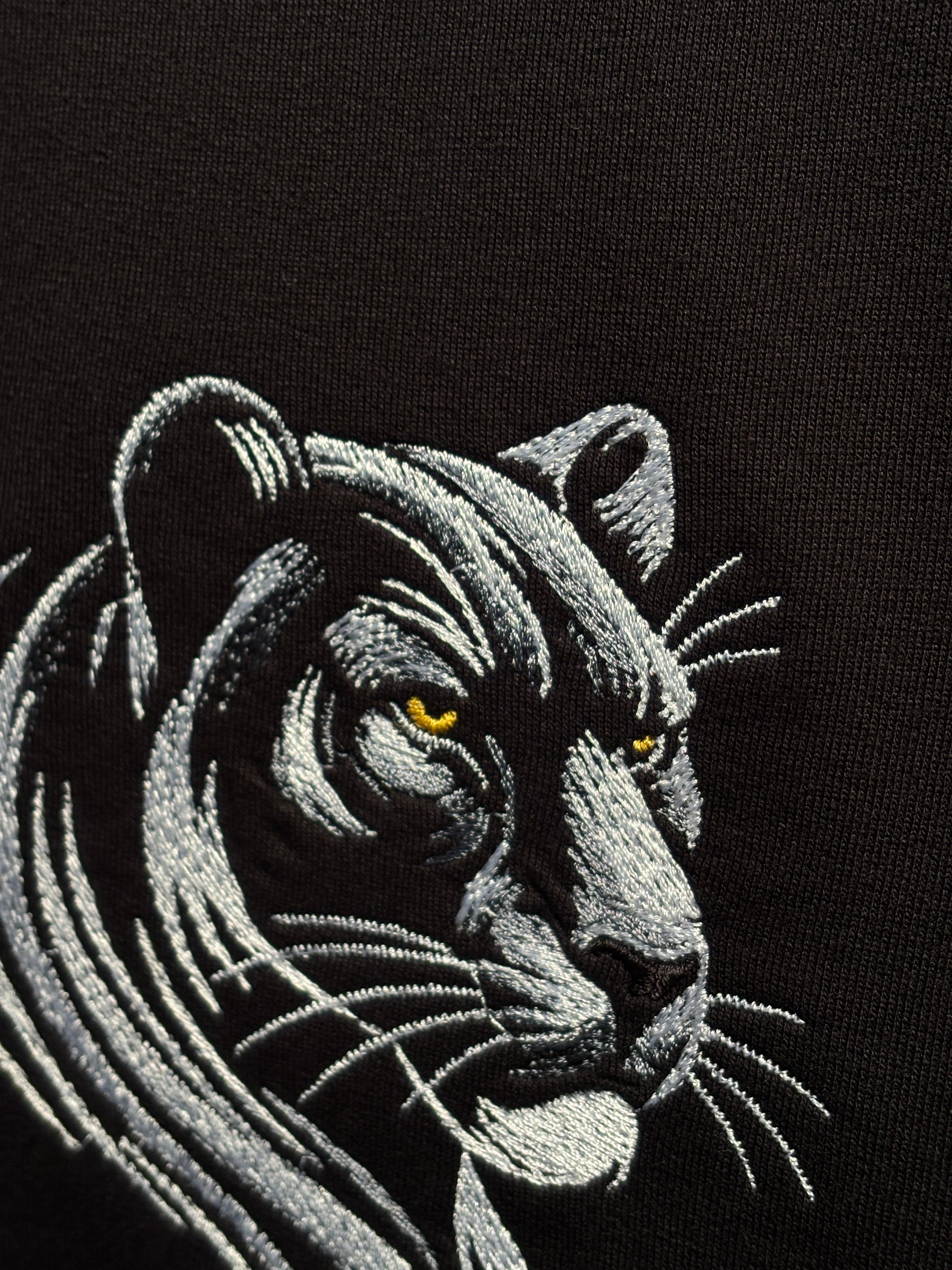 Tiger Stitched Oversized T-shirt