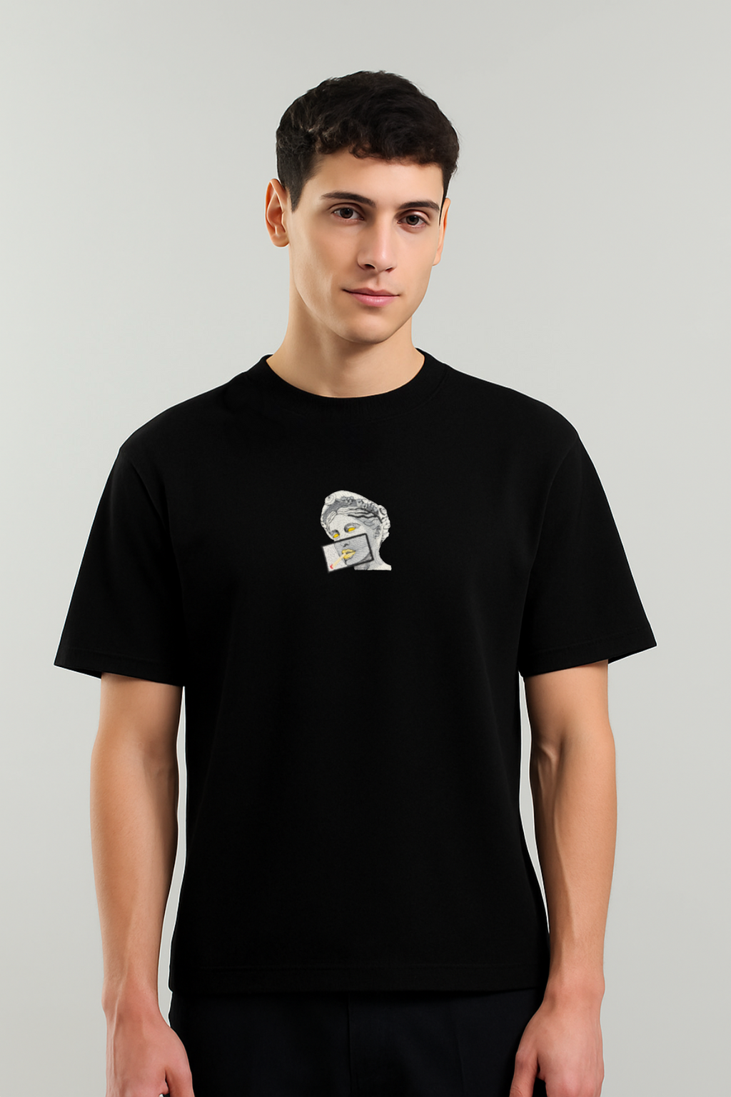 Smak Statue Stitched Oversized T-shirt