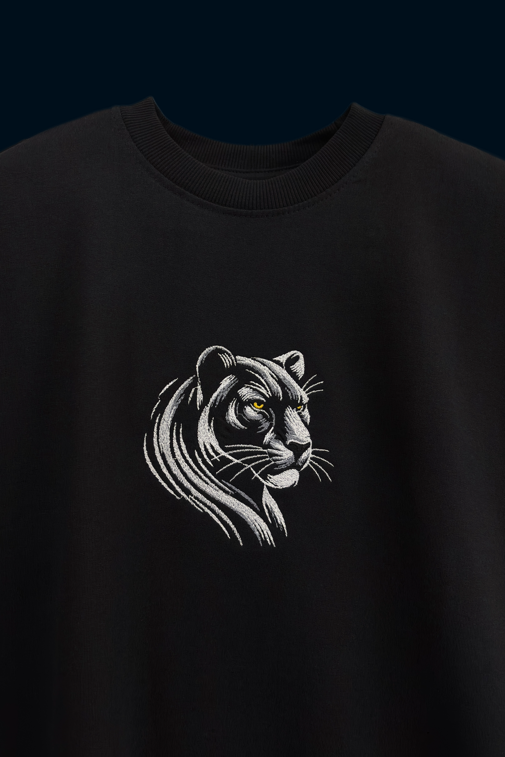 Tiger Stitched Oversized T-shirt