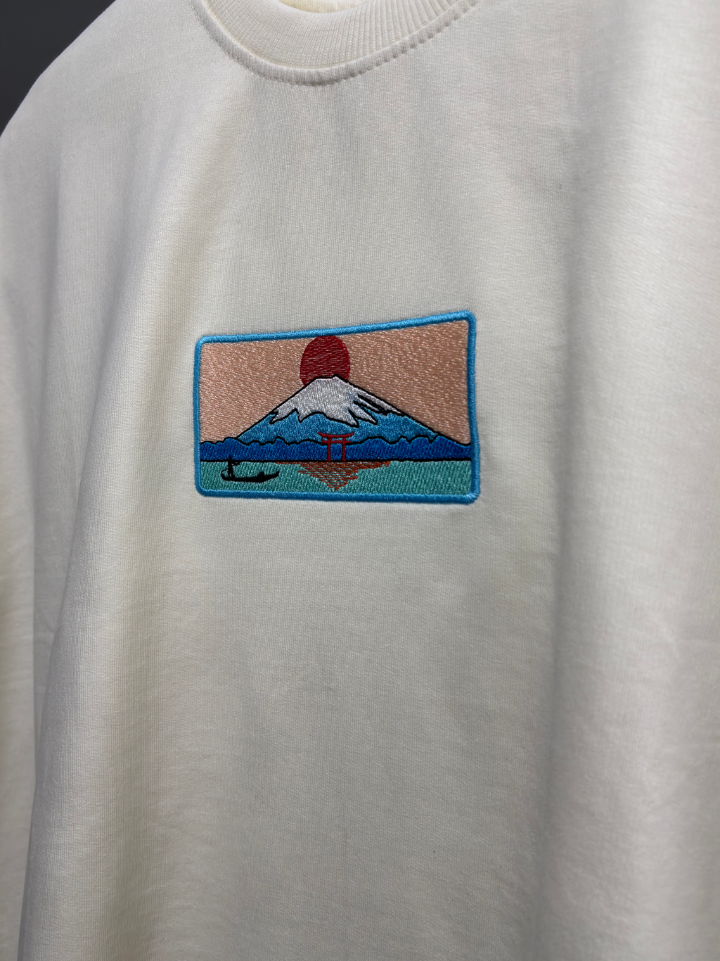 Mountain Sunset Art Oversized T-shirt