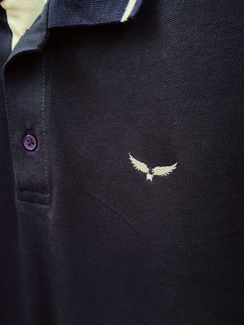Basic Navy Blue  Polo T-Shirt