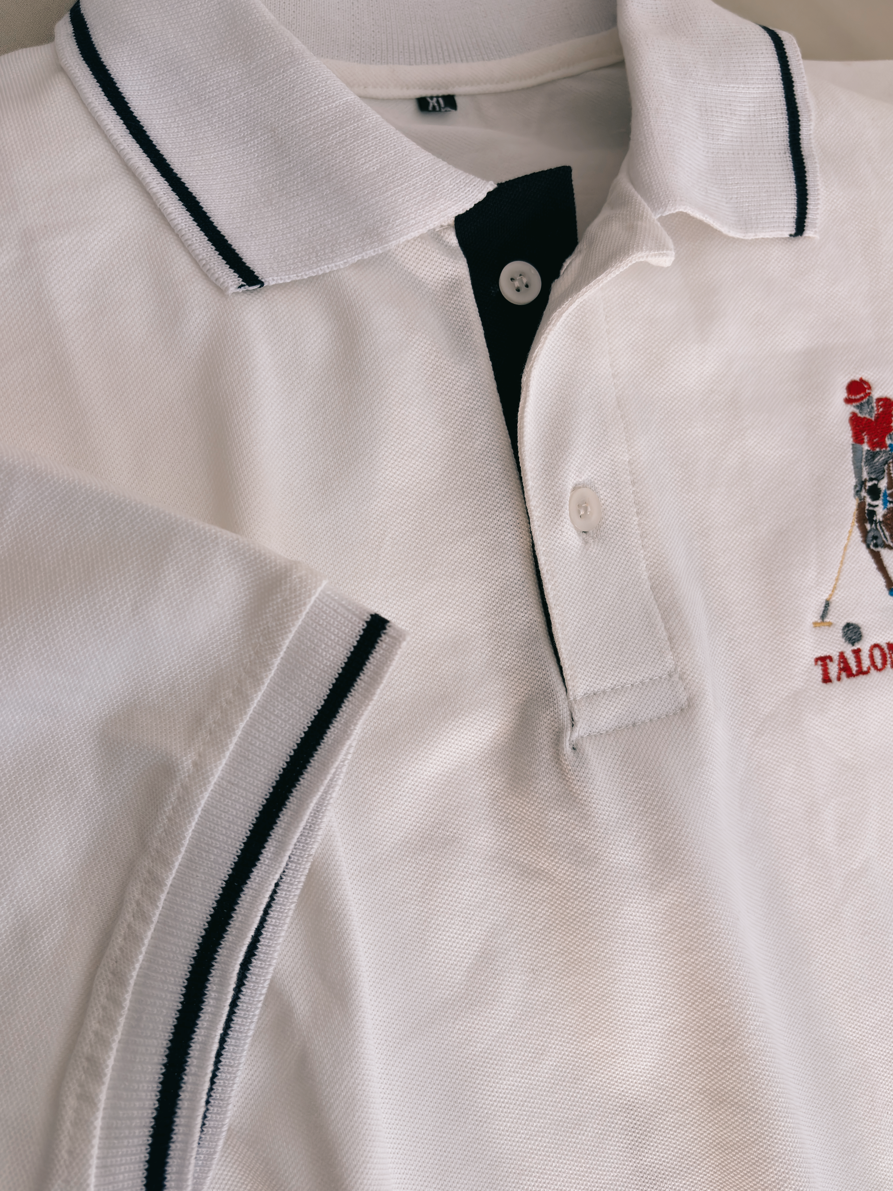 White Elite Polo T-Shirt
