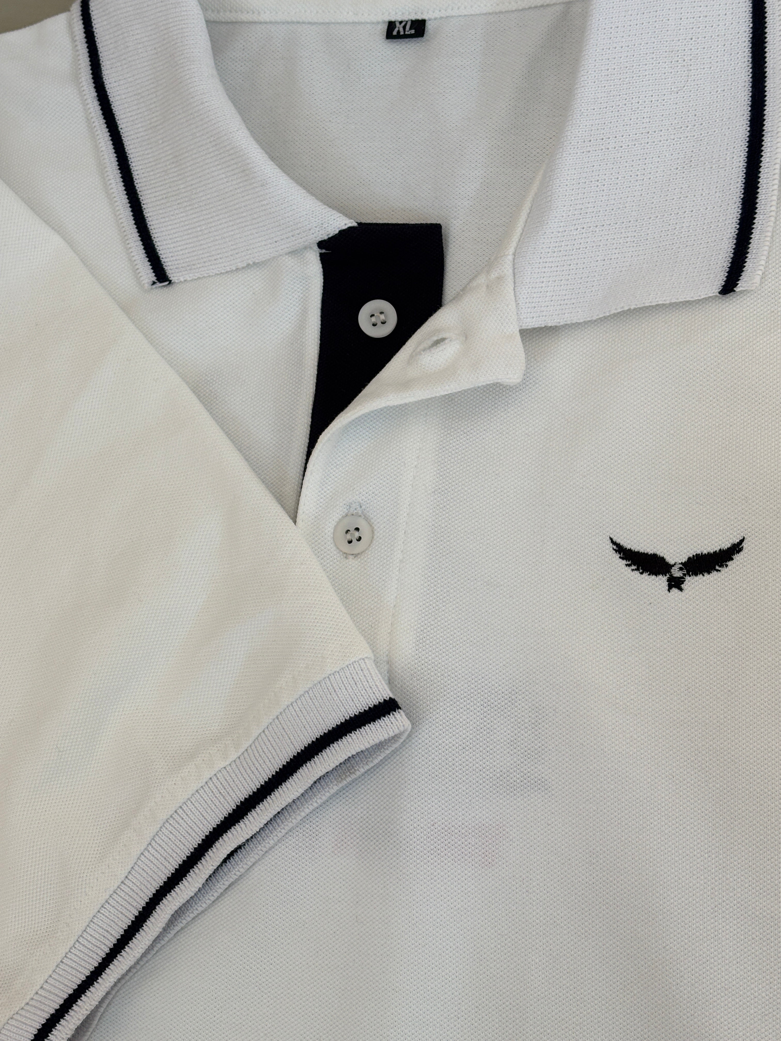 White Victory Polo T-Shirt