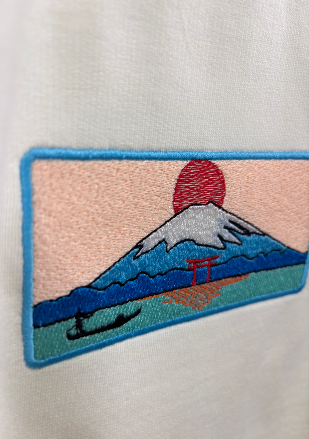 Mountain Sunset Art Oversized T-shirt