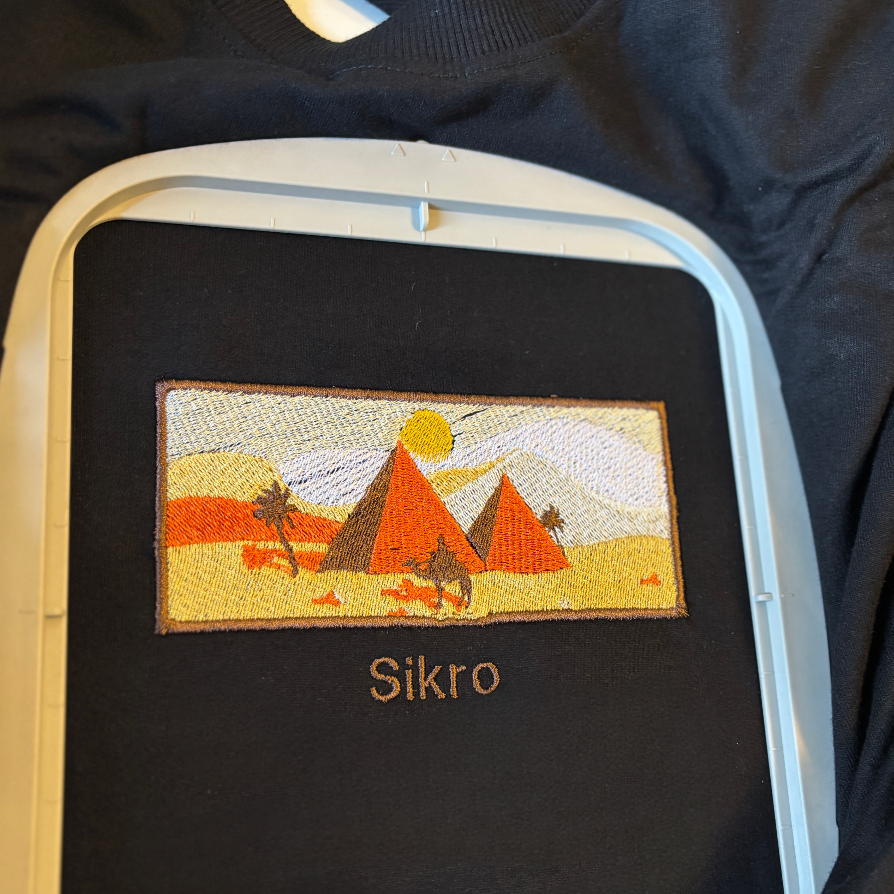 Egypt Stitched Oversized T-shirt