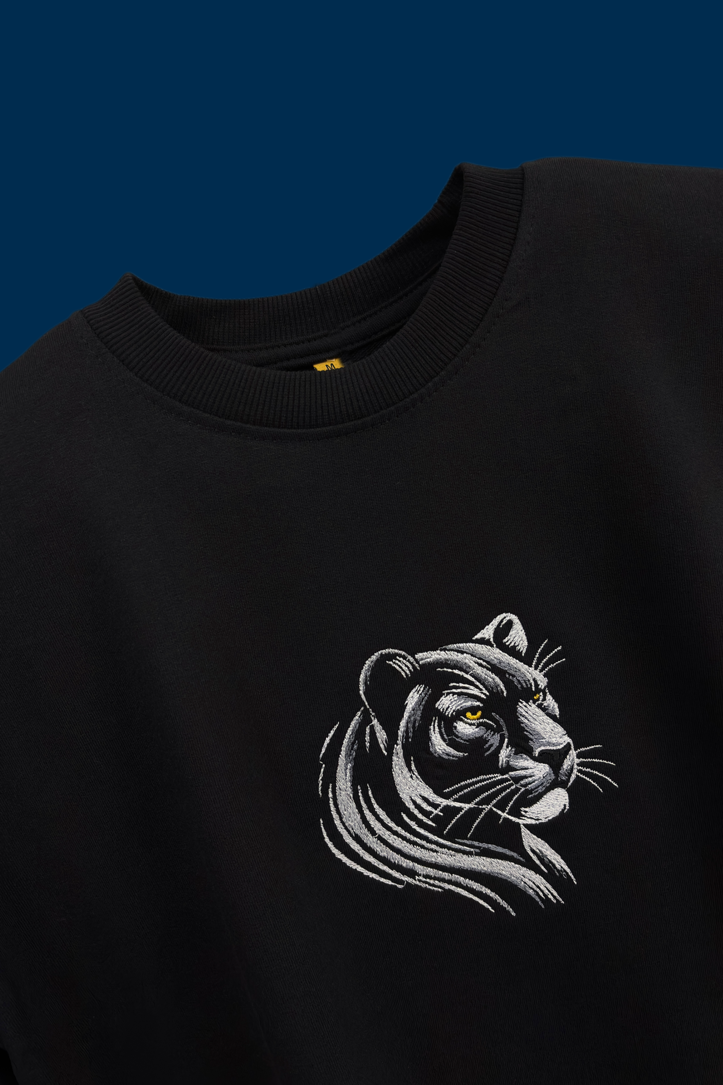 Tiger Stitched Oversized T-shirt