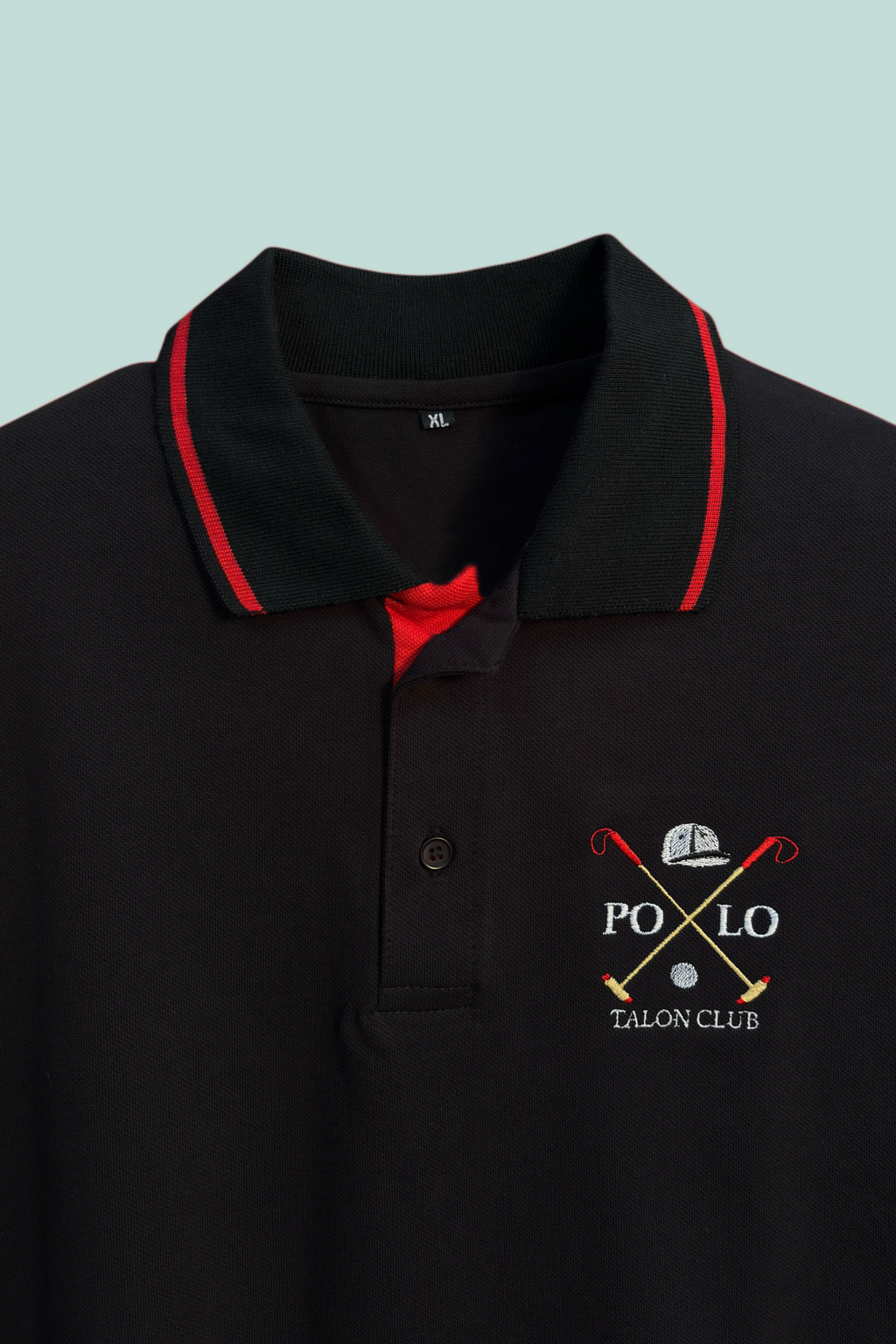Black Mallet Polo T-Shirt