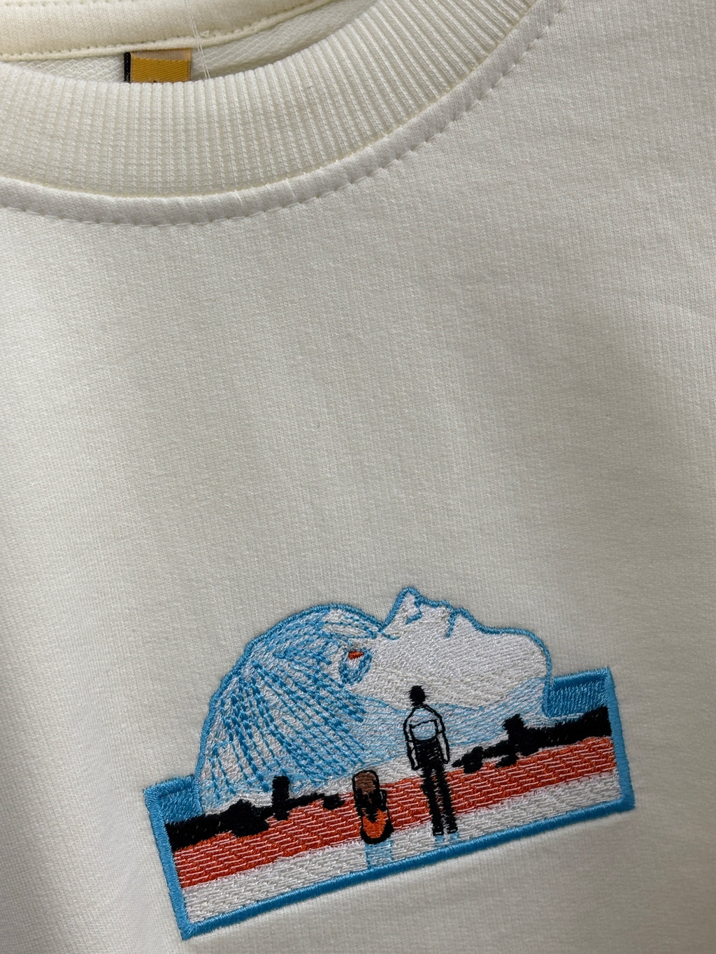 Eva Statue Stitched Oversized T-shirt