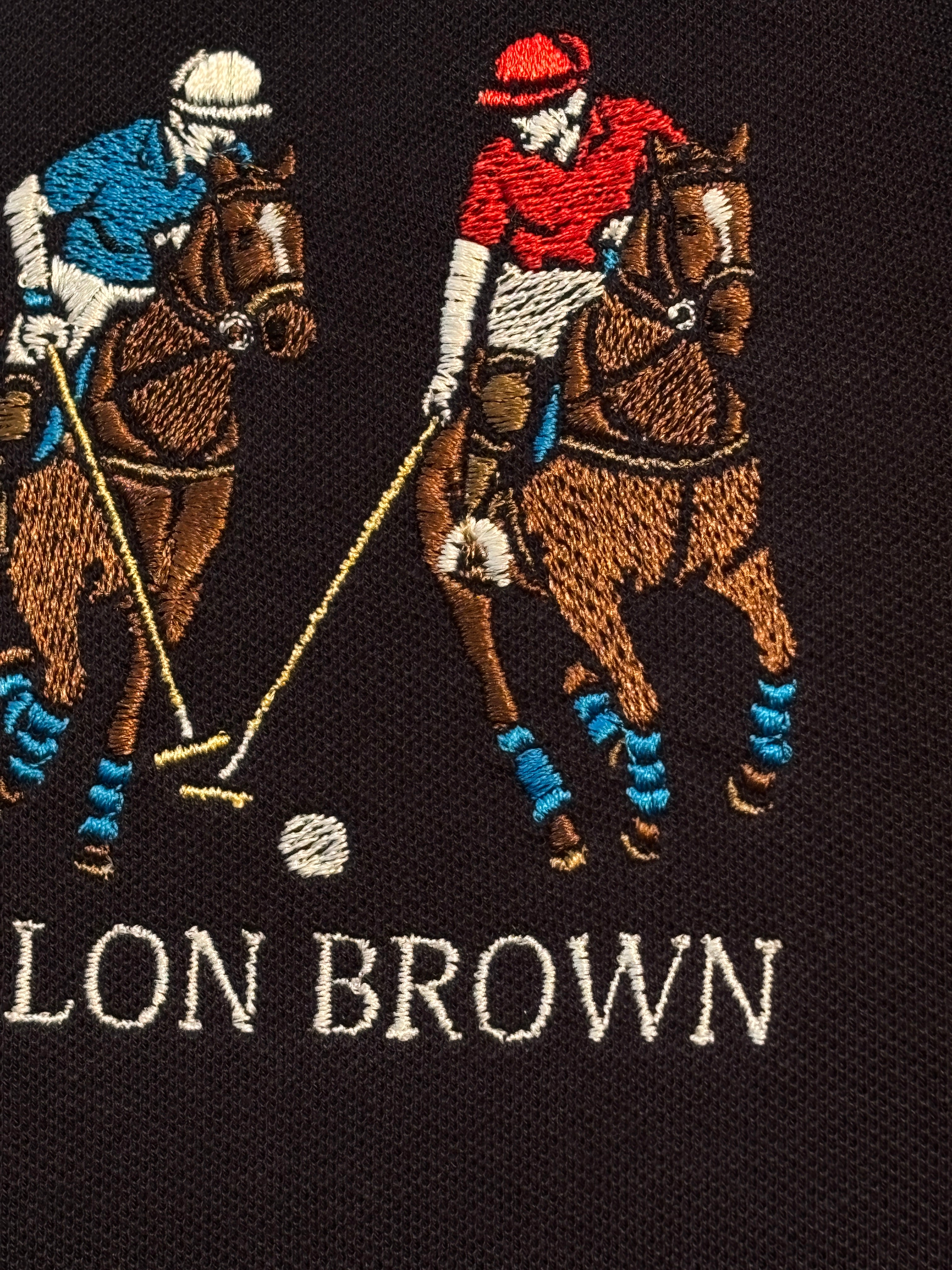 Navy Blue Dual Player Polo T-Shirt