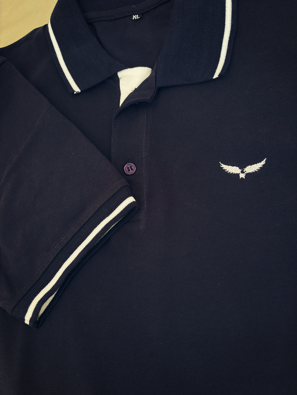 Basic Navy Blue  Polo T-Shirt