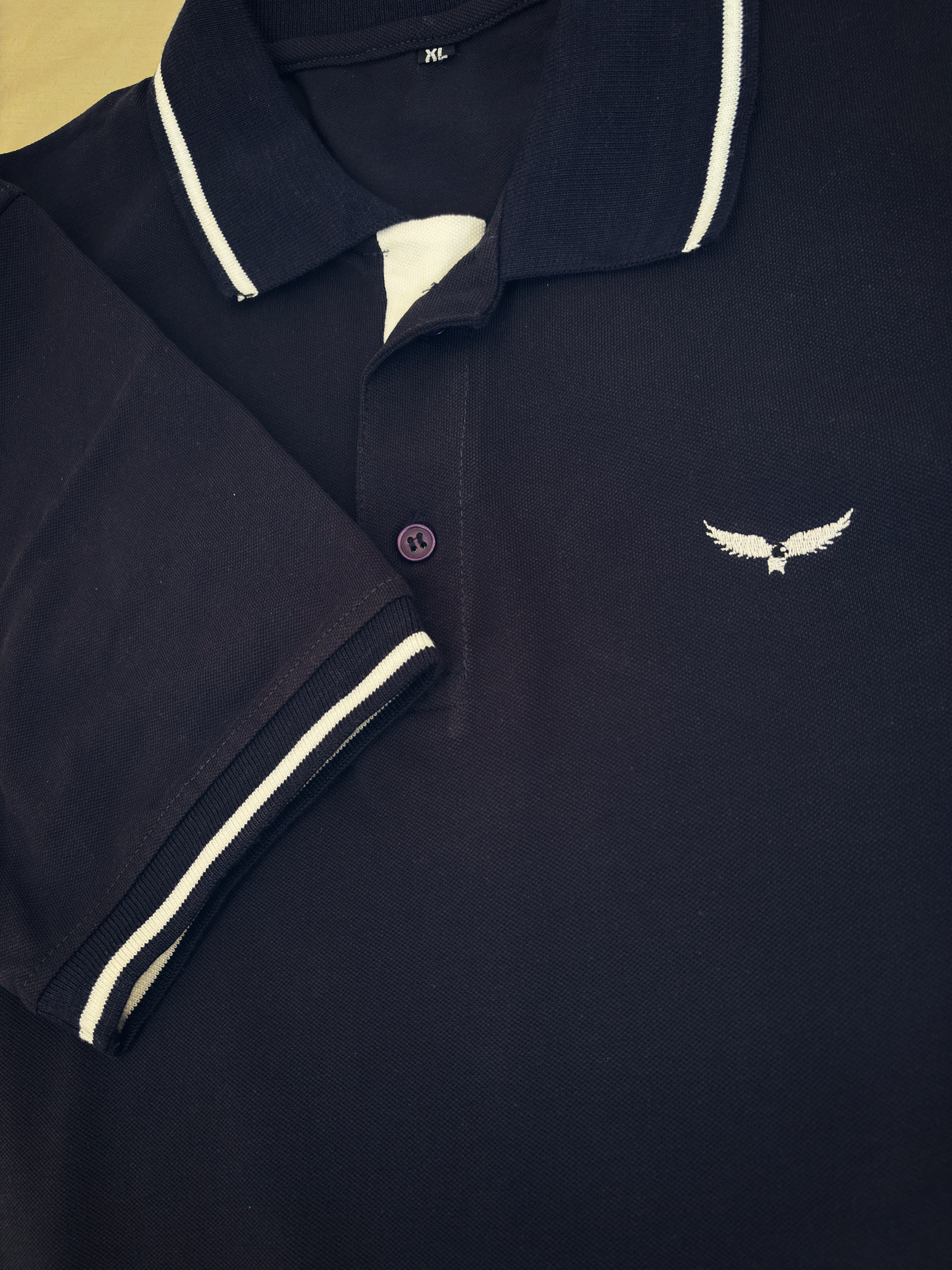 Basic Navy Blue  Polo T-Shirt