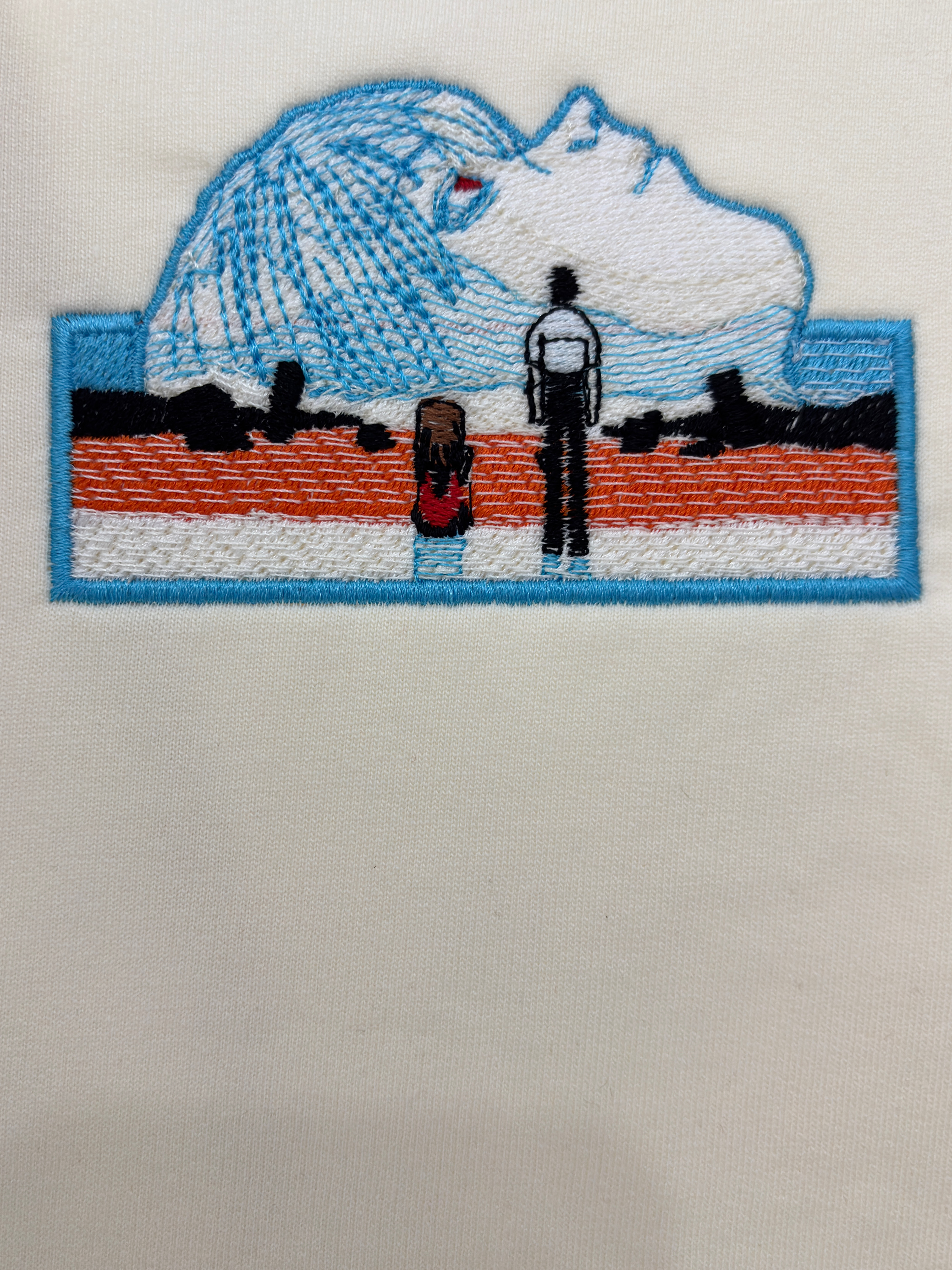 Eva Statue Stitched Oversized T-shirt